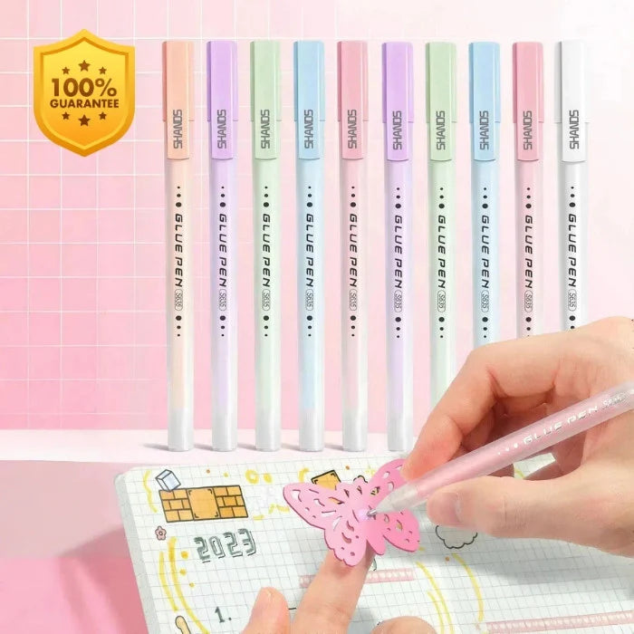 Promo paga 5 lleva 10 Precision Glue Pen Bolígrafo dispensa Pegamento