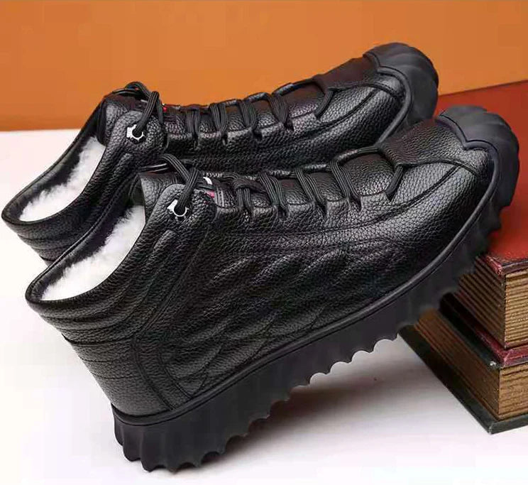 Botas de nieve de forro polar para hombre