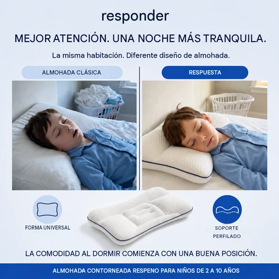 Respeno Peaceful Sleep™ – almohada anatómica para niños