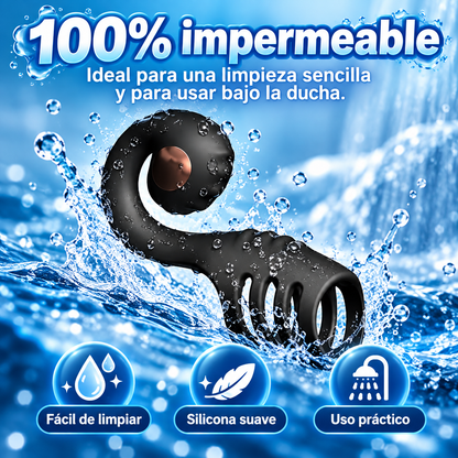 ABELE™ Anillo Vibrador para Parejas | 10 Modos + Control Remoto