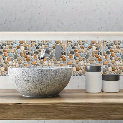 🚨PROMO PAGA 1 LLEVA 3 Adhesivos 60x30 CM ⛰️ De Piedras Decorativas