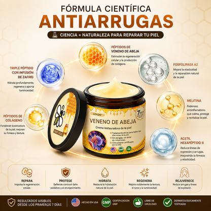 Crema restauradora de piel con veneno de abeja LOVILDS™