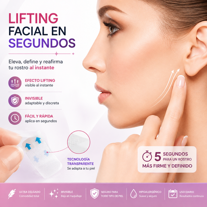 La Cinta Adhesiva Invisible LBMLBM™ V-Face Lifting-