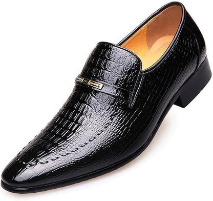 Zapatos de piel cómodos y lujosos para hombre