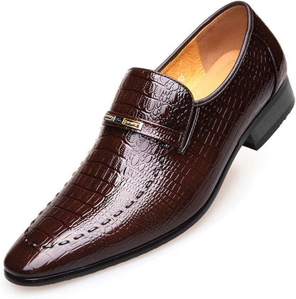 Zapatos de piel cómodos y lujosos para hombre