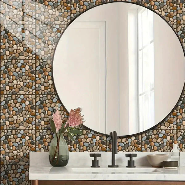 🚨PROMO PAGA 1 LLEVA 3 Adhesivos 60x30 CM ⛰️ De Piedras Decorativas