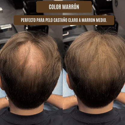 polvo capilar HAIR RICH es mejor que las fibras capilares