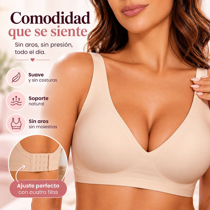 COMFY® - Sujetador Sin Aros Ajustable De Cuatro Filas