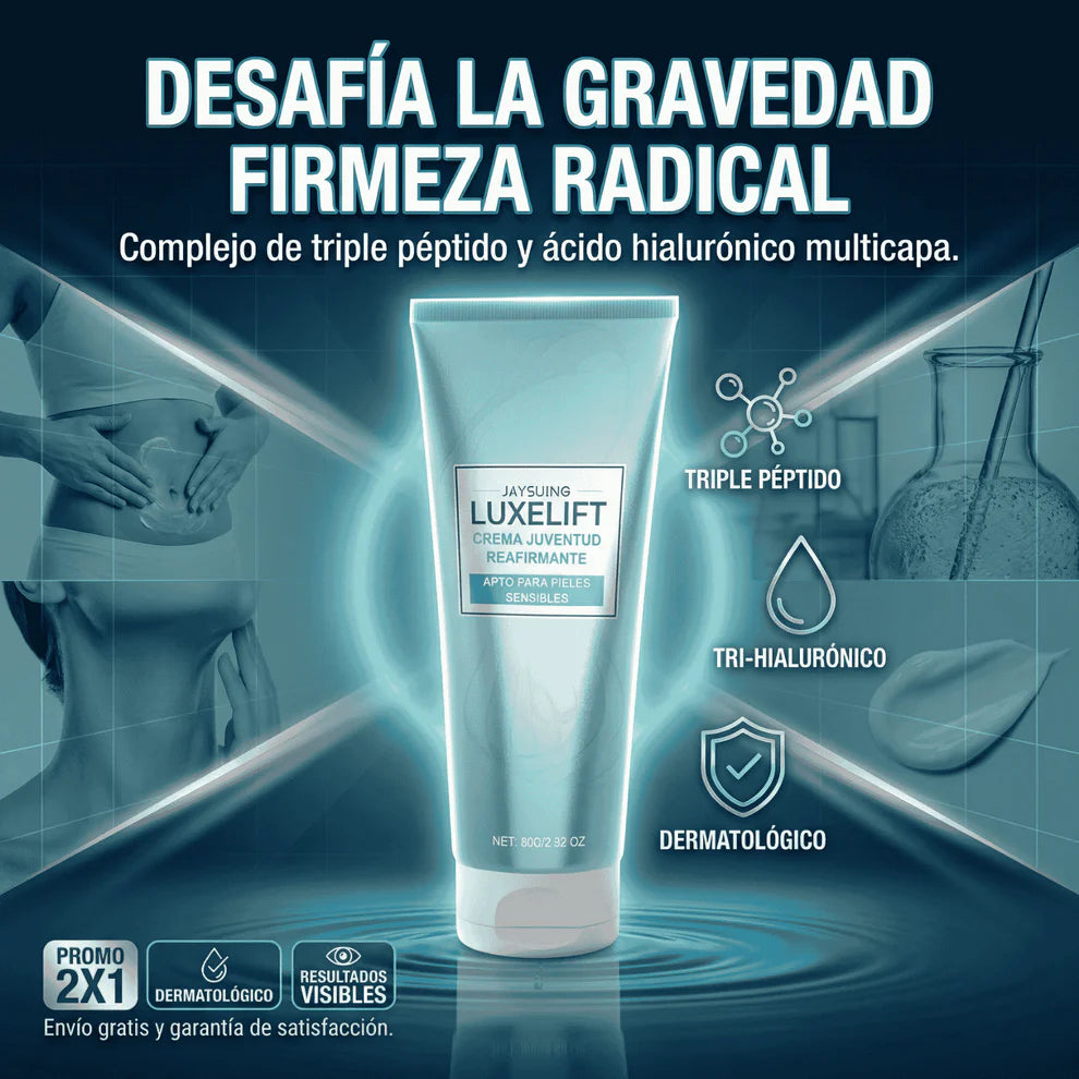 Promo 2X1 LuxeLift - Reafirmante y rejuvenecedor de piel biancat