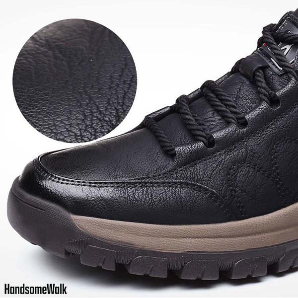 HANDSOMEWALK ZAPATOS DE INVIERNO PARA HOMBRE