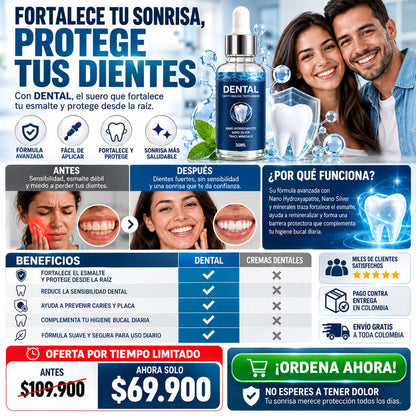 Serum Reparador Dental Avanzado 30 Ml - Adiós A La Sensibilidad