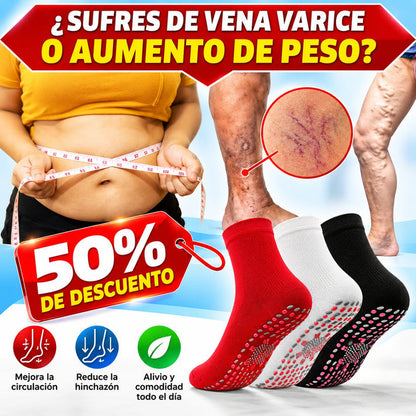 🧦MEDIAS TURMALINA TERAPIA MAGNÉTICA🦵💫