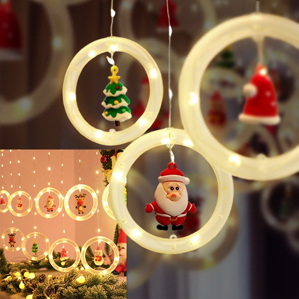 Anillos LED navideños