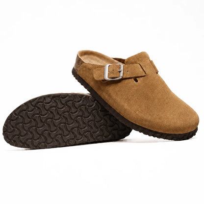 Zuecos de gamuza
