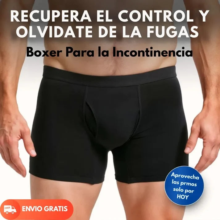 Paga 1 Lleva 2 Boxer Para La Incotinencia Confianza total frente a fugas y goteos.