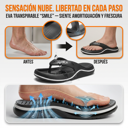 Sandalias ligeras y a la moda Eva