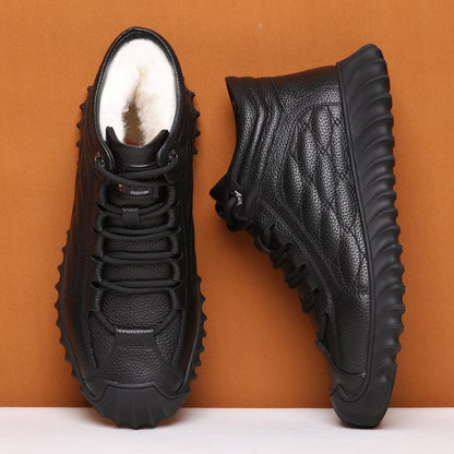 Botas de nieve de forro polar para hombre