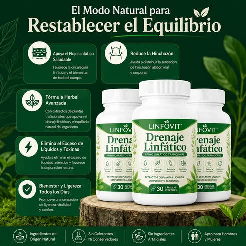 Linfovit™ | Desinflama Tu Abdomen Sin Renunciar a Tus Fines De Semana 🍻