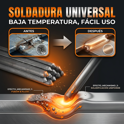 Varilla de Soldadura x 6 unidades (PACK)🔥