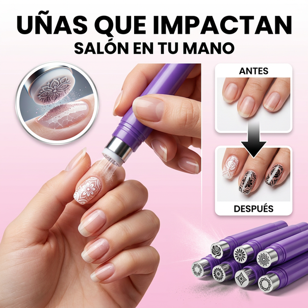 Set Paga 1 lleva 6 en Bolígrafo para estampar Uñas