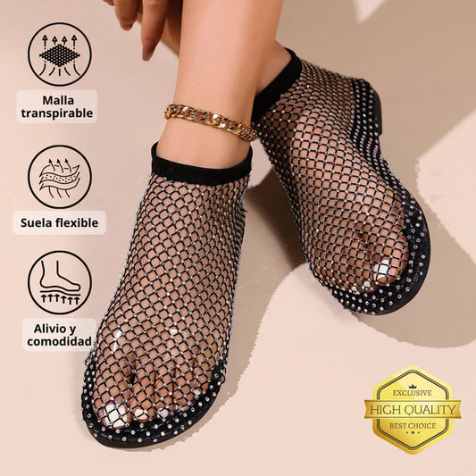 Sandalias de Cristal