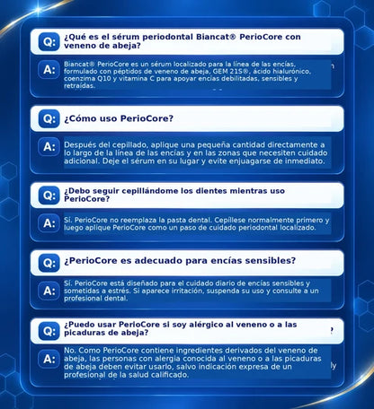 PerioCore - Suero periodontal con veneno de abeja