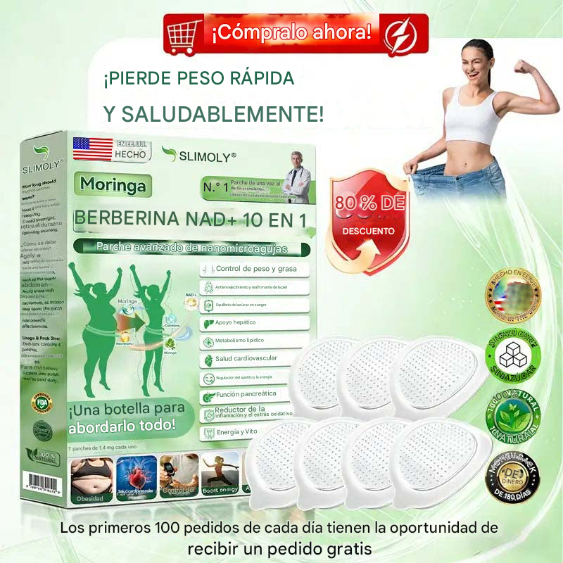 Parche De Nanomicroagujas Avanzado Slimoly®