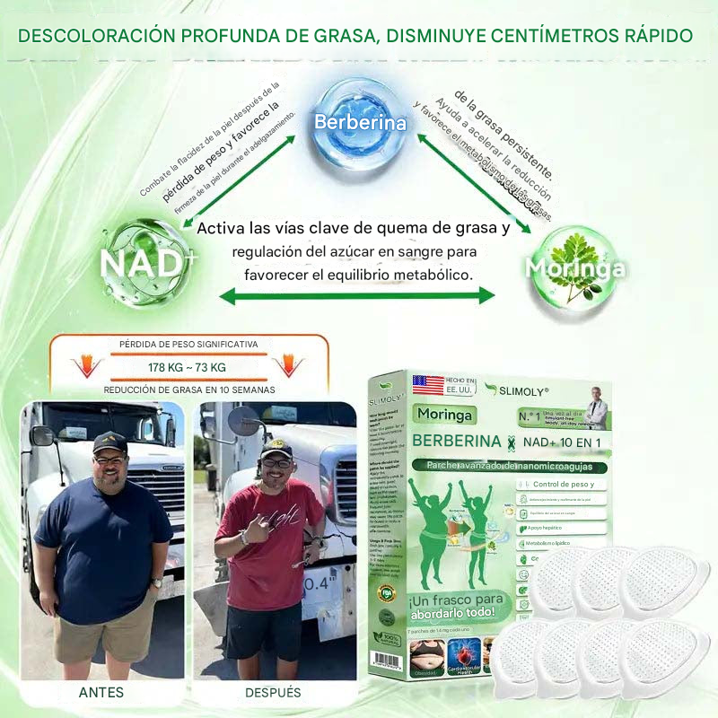 Parche De Nanomicroagujas Avanzado Slimoly®