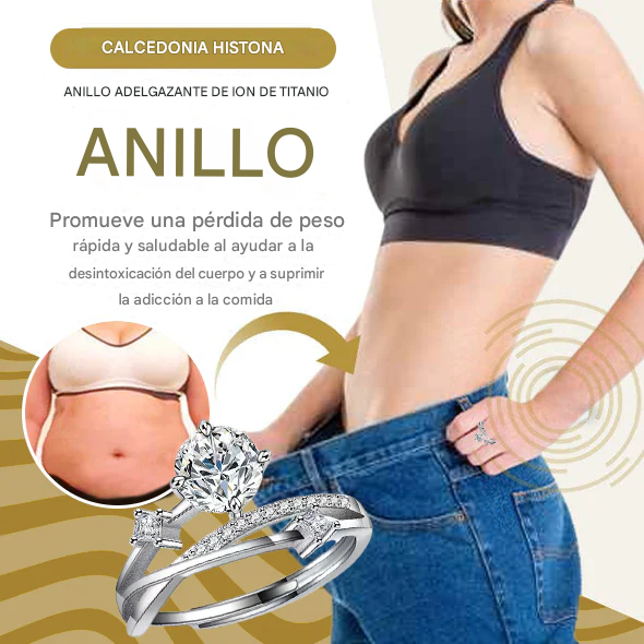 Anillo de diamantes de moissanita con magnetología