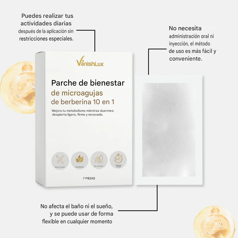 VanishLux® Parche De Nano Micro Agujas