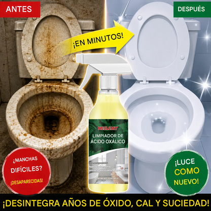 NESLEMY Limpiador de baño para manchas difíciles en inodoros y lavabos