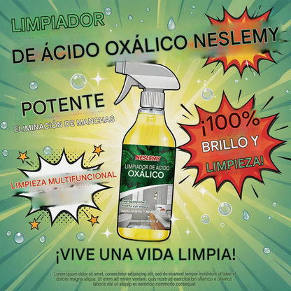 NESLEMY Limpiador de baño para manchas difíciles en inodoros y lavabos