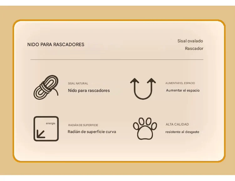 🐈 Rascador y cama para gatos 🐈