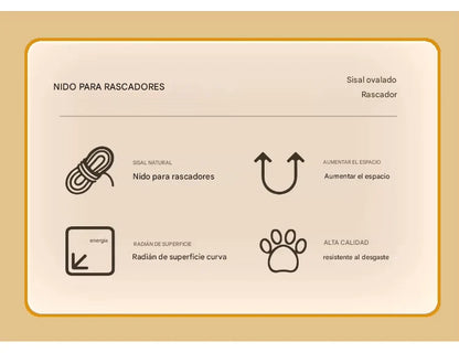 🐈 Rascador y cama para gatos 🐈
