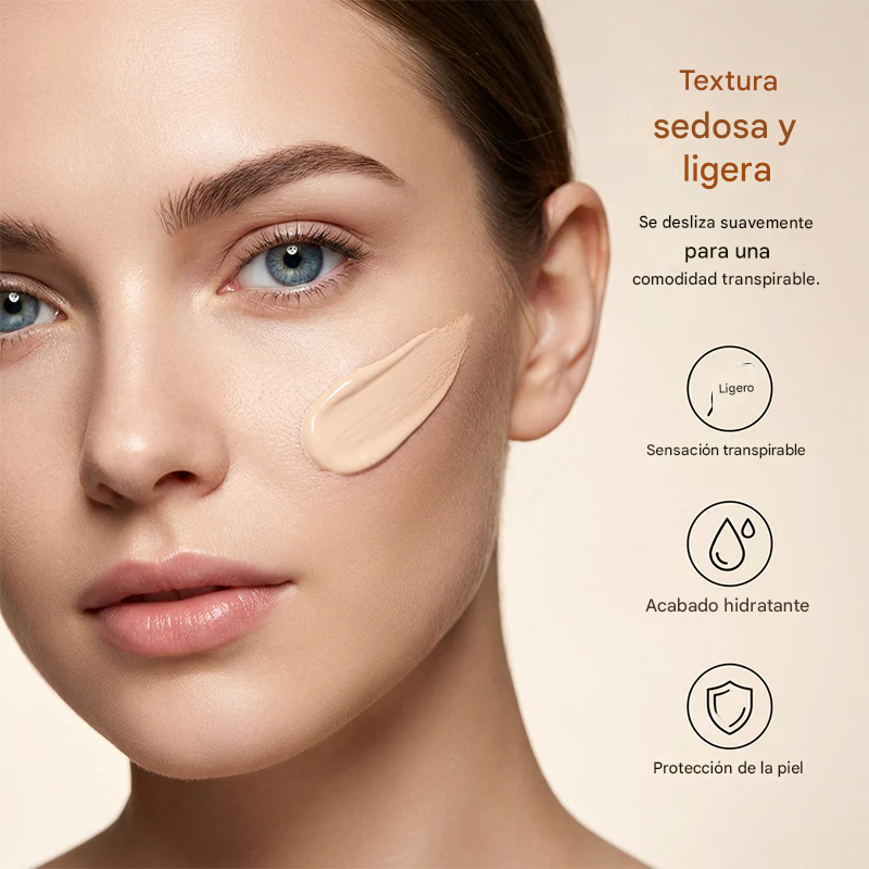 BB Cream hidratante para un acabado natural e impecable.