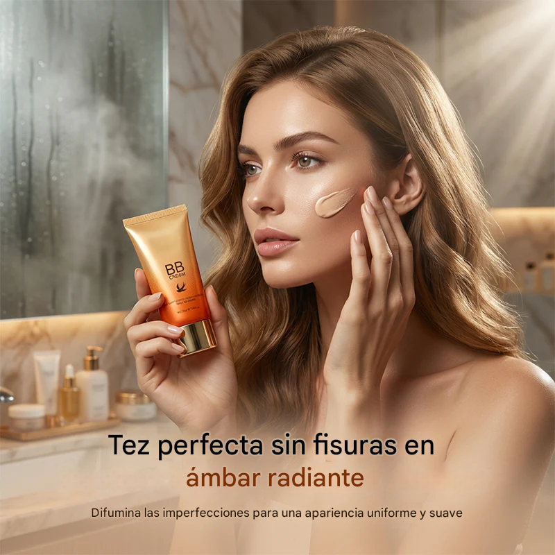 BB Cream hidratante para un acabado natural e impecable.