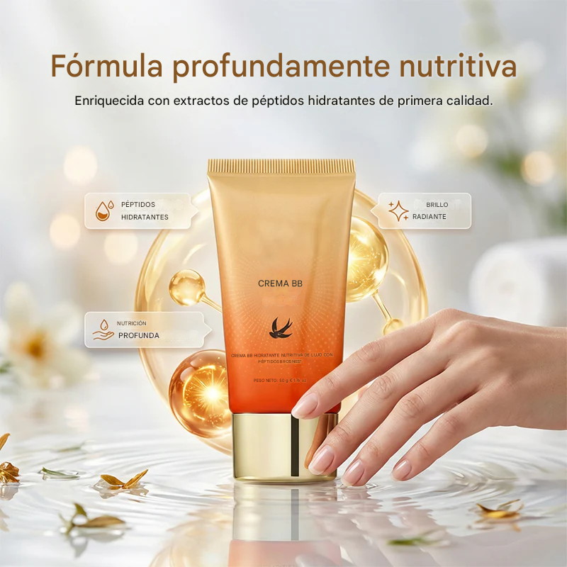 BB Cream hidratante para un acabado natural e impecable.