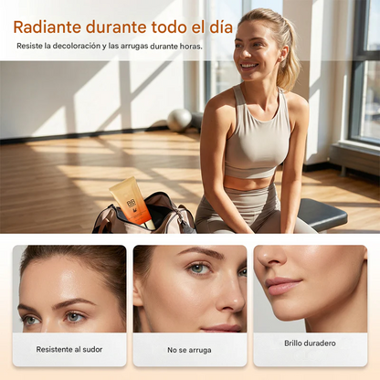 BB Cream hidratante para un acabado natural e impecable.