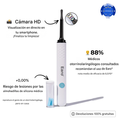 Earo Vision 2.0  La solución recomendada por los especialistas en otorrinolaringología