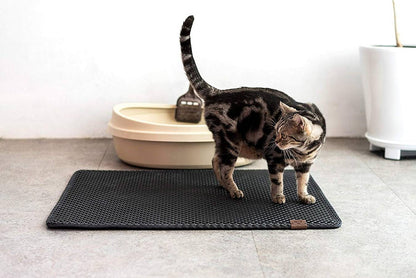 CAT LITTER MAT ® | TAPETE ARENA PARA GATOS  | ⭐⭐⭐⭐⭐