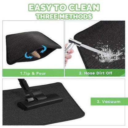 CAT LITTER MAT ® | TAPETE ARENA PARA GATOS  | ⭐⭐⭐⭐⭐